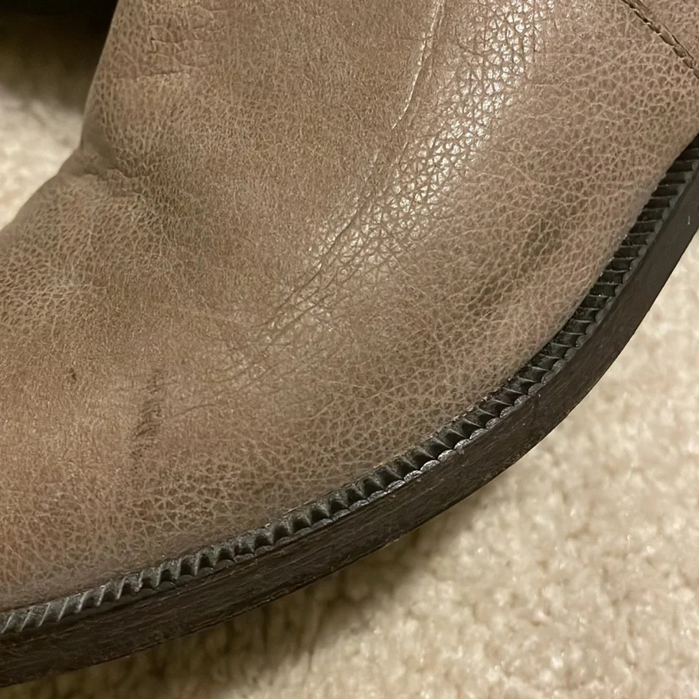 Joie slow ride tall lace-up knee high riding boots - Picture 8 of 9